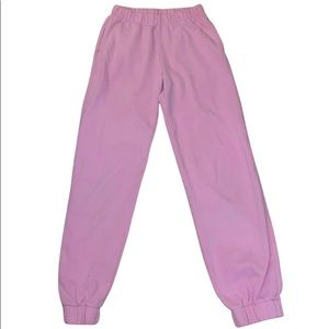 Adorable Bubble Gum Pink Brandy Melville Rosa Sweatpants